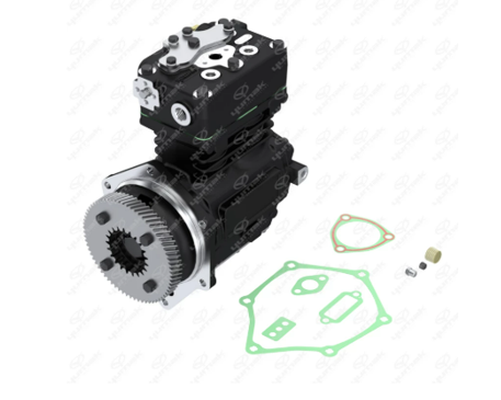 Compresor A/S tipo TU-FLO 550/750 de 3000 Rpm y 145 Psi con 69 Dientes Detroit Diesel 12.7L Serie S60/FL/CL/M2