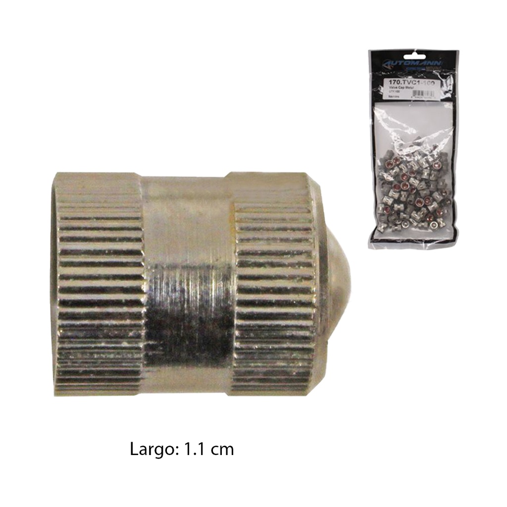 Tapavalvula para inflar caucho100pcs