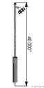 Pogo sosten sistema aire-electrico basto