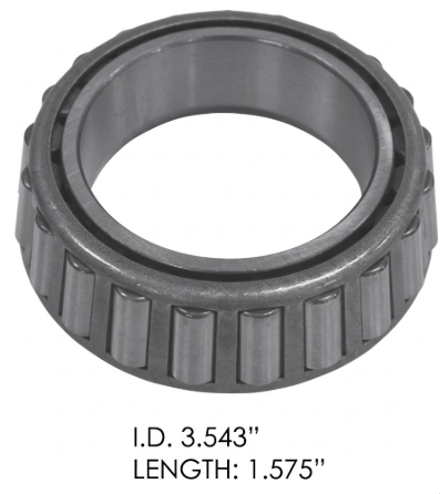 Cono set 414 (pista HM21810) rueda interno trasera eje A-21 batea Set 414