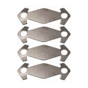 Kit Correa Seguro 4 unidades Metálica de bloqueo Cruceta Universal de 2,438"