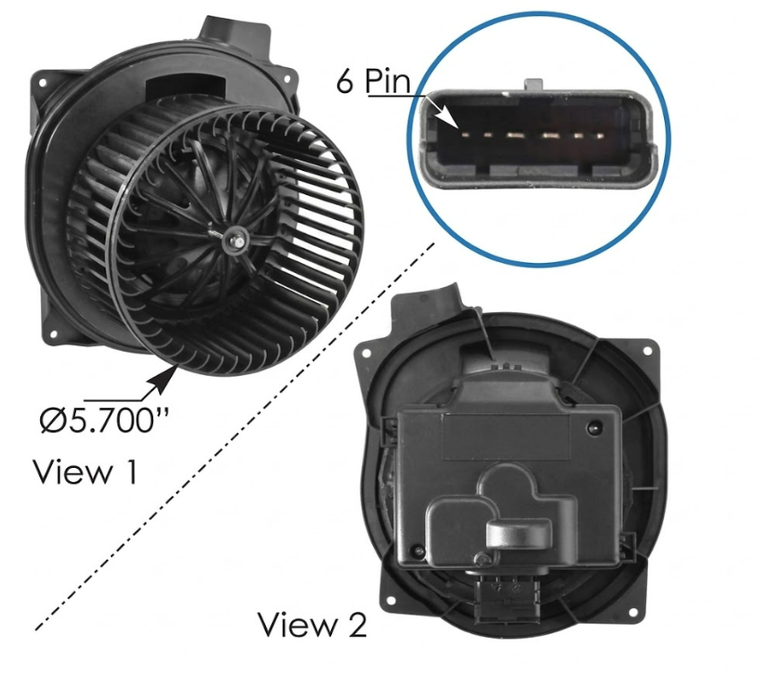 Motor Soplador del A/A de CL