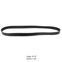 Correa Multicanal fan/alternador Mack Vision E7 de 10PK1560 o 61,41" Longitud