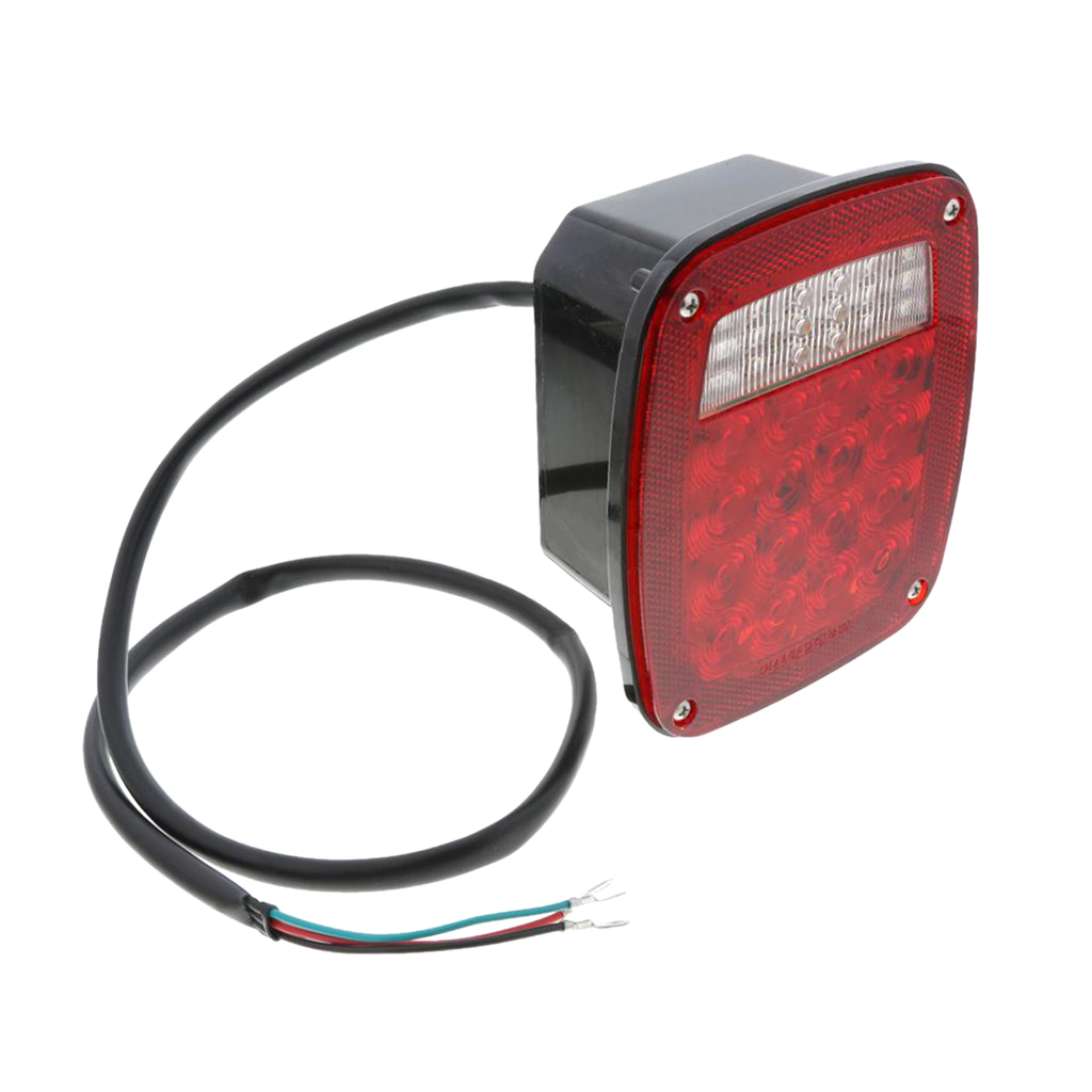 Faro Stop trasero de freno Universal De Cable Tipo LED