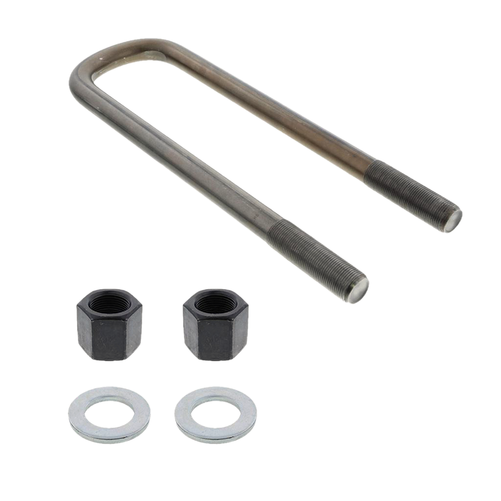 Abrazadera U Chuto ancho 4" - Largo 18" - 5.5" Rosca de 1-1/4" Mack