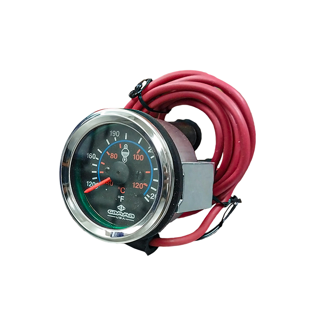 Manometro Mecanico temperatura del Agua Ø 2-1/8 x 144" Largo