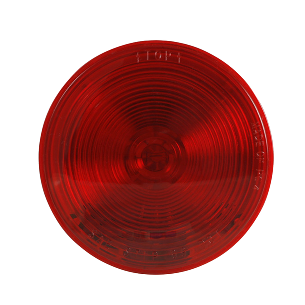 Lampara Redonda LED De 4" Color Roja