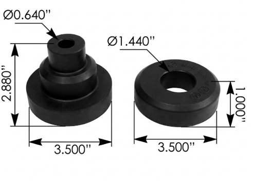 Buje Soporte Inferior Radiador Mack E7 CH 400hp