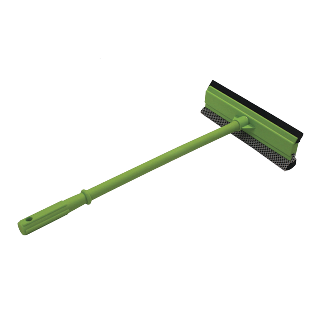 Cepillo Limpia Vidrios de Goma con Esponja 21"