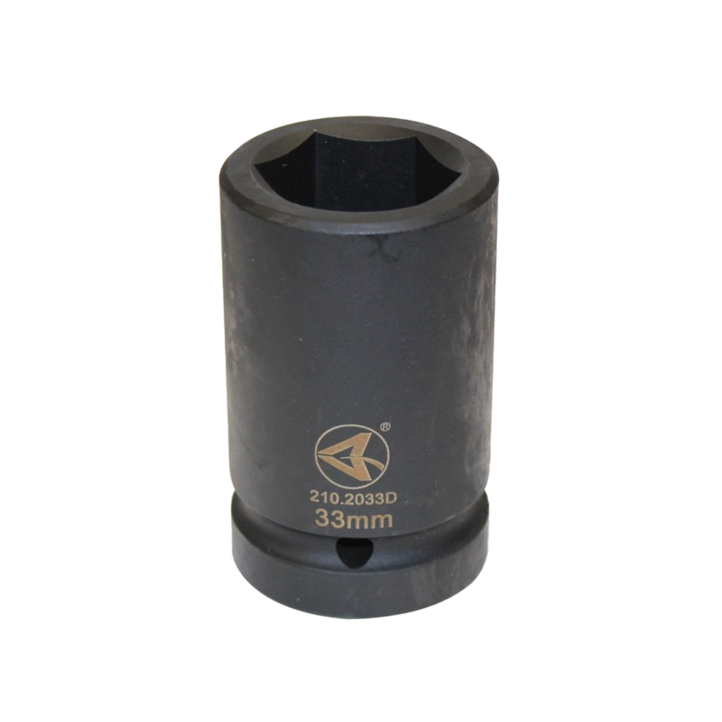 Dado de impacto 1in Drive, 33mm Socket, Deep, 6-pt
