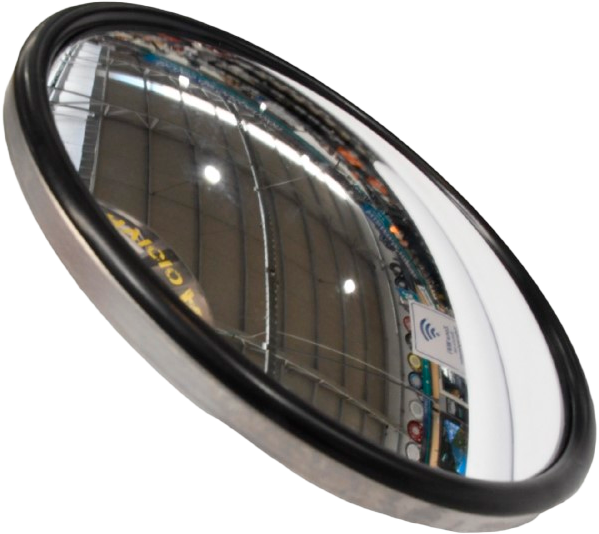 Espejo Retro. redondo Univ 6" Cromado