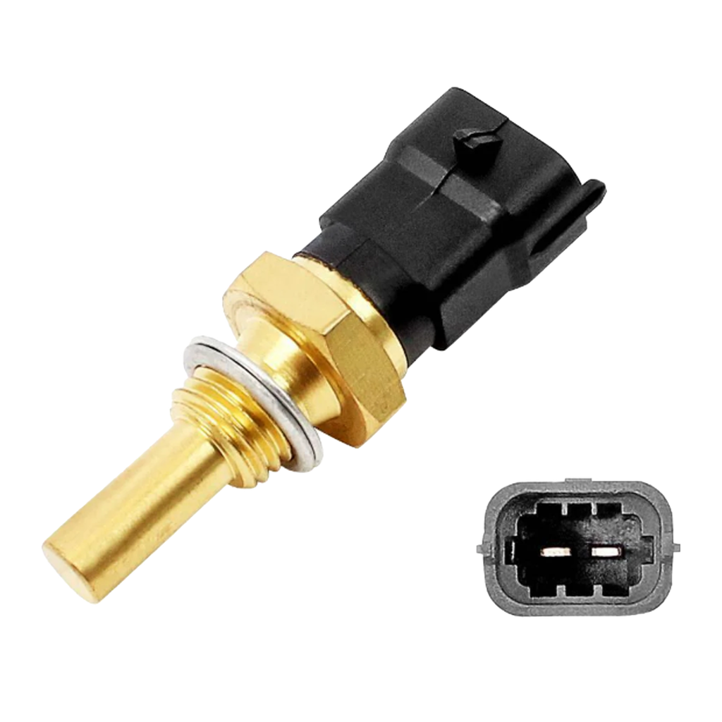 Sensor Temperatura del refrigerante Motor Mack MP7/MP8 de M12x1,5 Rosca y 2 Pines