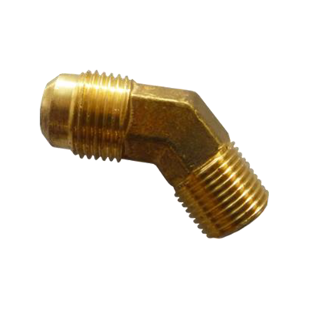 Conex.Bronce Conec 45°  3/8x3/8