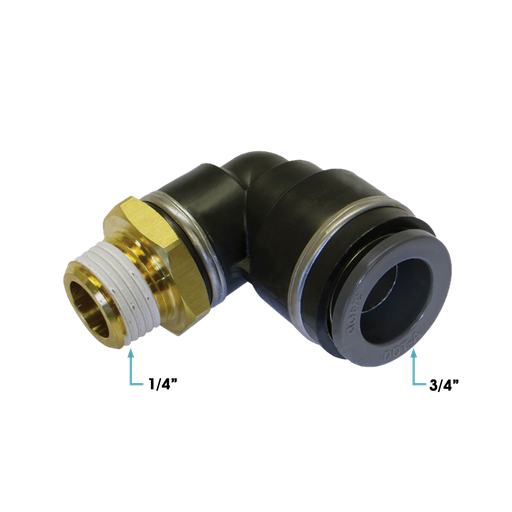 [177.116912D] Conex rapida codo 1/2" macho 90º x 3/4"