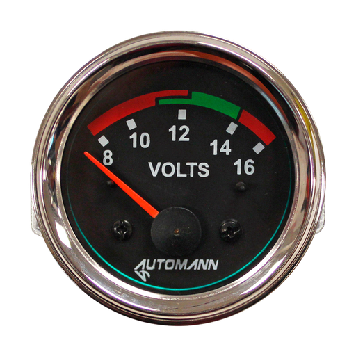 [178.1117] Voltimetro de 12V Ø 2-1/8