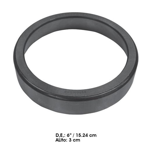 [182.592A] Pista de Rodamiento 594A de 6"D.Externo x1,18"Altura Rueda Set 403