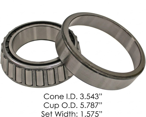 [20E52X-0007] Set 414 Rodamiento Interno trasera eje A21 (cono HM218248 / pista HM218210)