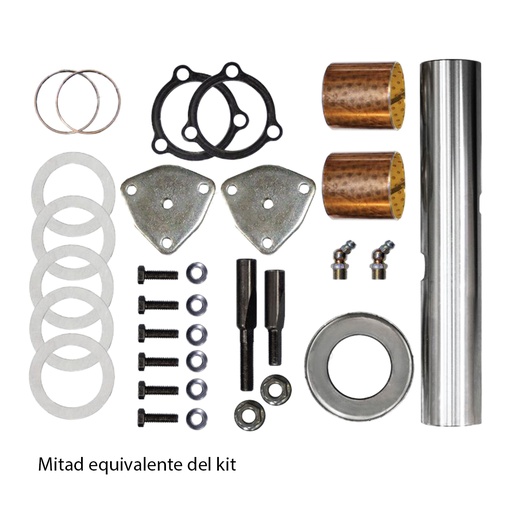 [460.208C] King Pin de Direccion Freightliner CL-120 Rod. Altura 0.684" Infor. Tecnica