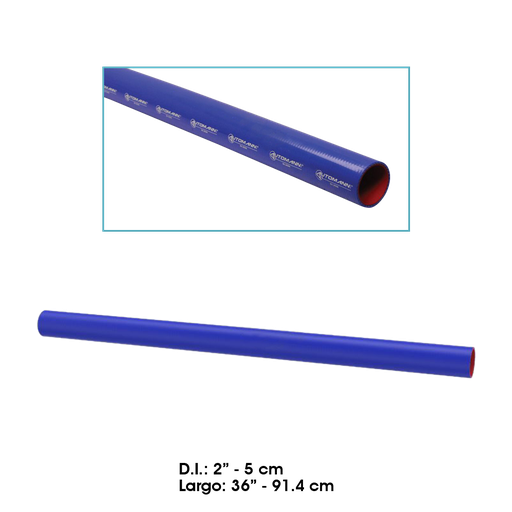 [561.09200] Manguera Larga 2"D.I x 36"Largo Radiador superior Mack vision