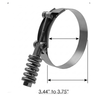 [561.230344-B] Abrazadera Con Resorte De 3-1/8" a 3-7/16" o 79,50 mm a 87,40 mm