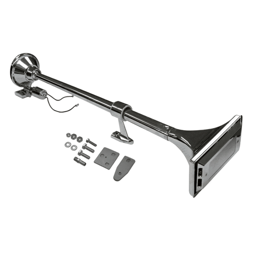 [562.1302] Bocina / Corneta Con Solenoide De Aire Camión Eléctrica de 12/24 Voltios de 28"Largo y 115 Db