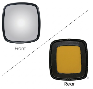 [563.46051] Cristal Espejo plano retrovisor pequeño Mack/CL/M2