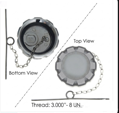 [572.1024] Tapa del tanque combustible para Vision 3" Sin LLave