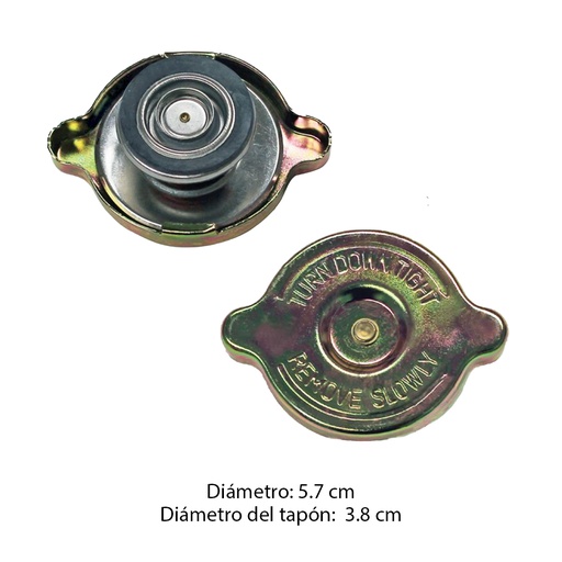 [572.2030] Tapa de radiador 10 lbs 2-1/4