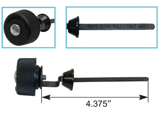 [572.75000] Tapa Medidor Varilla Nivel 4,3"5 Tanque Dirección Hidráulica Kenworth, Mack