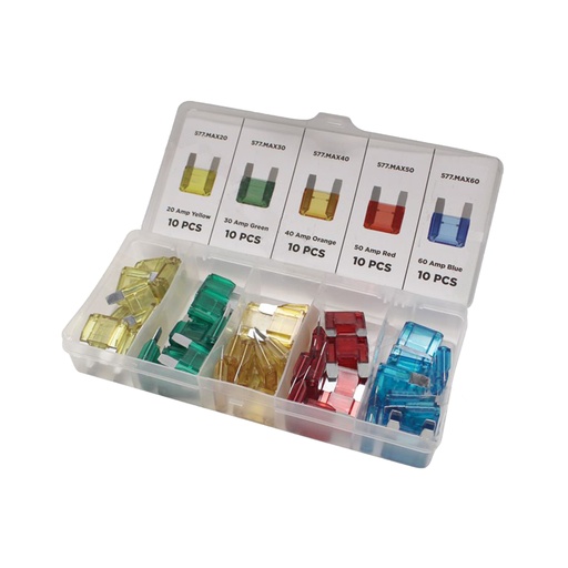 [577.MAX50-KT] Fusibles maxi kit 20/30/40/50/60 amp