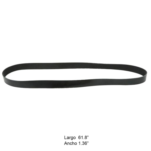 [88GB458P615] Correa Multicanal Del Alternador Mack Vision E7 de 10PK1560 o 61,41" Longitud