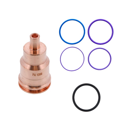 [891991] Kit Tobera de cobre del inyector (Camisilla y Sello) Mack MP7/MP8/D11/D13