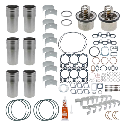 Kit v Overhaul STD Medio Sin Pistón Motor Mack E7, E-Tech
