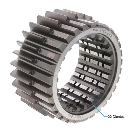 [GGB6199] Piñon alta eje auxiliar T2080B / T2180 / T310/M / T313L / T318L