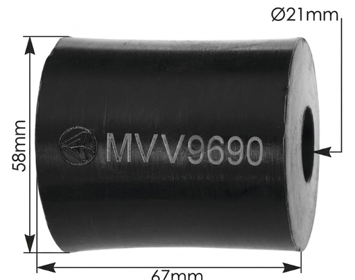 [MVV9690] Buje Rodillo Hoja Tipo Z Mack