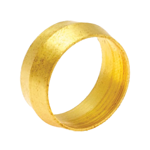 [60F-10] Conex. Bronce  Anillo P/compre 5/8