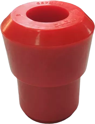 [DTTB-0001] Buje del Tensor Reyco Poly Rojo 1"D.I x 2,98"Largo x 2,28"D.E1 x 1,79D.E2