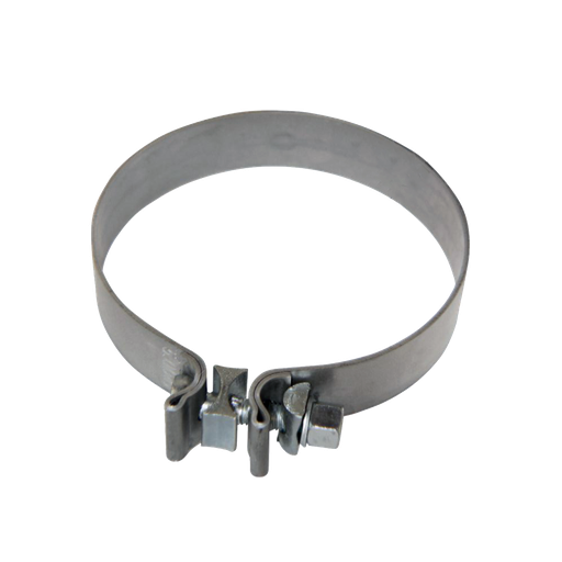 [WA915-09-4234] Abrazadera de escape tipo Banda De 5" - 1.25" Ancho de Acero Aluminizado