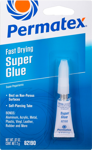 [PERMATEX-82190] Pega Instantanea Super Glue Permatex Tipo Pega Loca